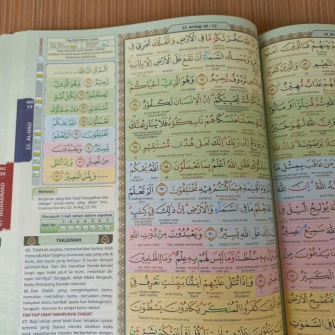 Al Quran Hafalan Alhufaz Perkata A4, Alquran Al Hufaz Terjemah Perkata