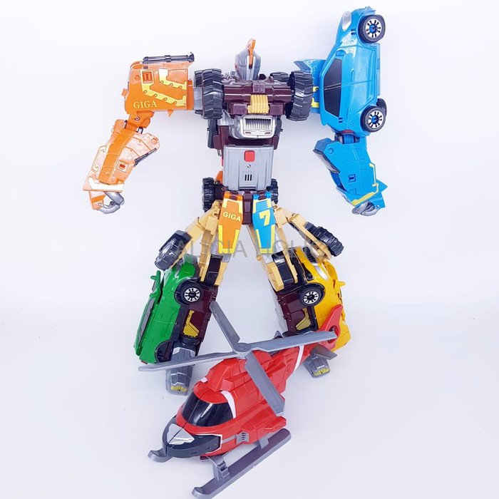 Licy Mainan Robot Robotan Murah Cr Tobot Giga7 Jumbo Giga Seven Light Musi
