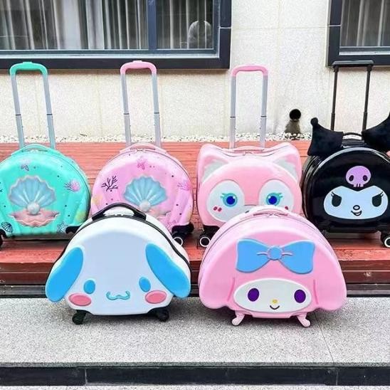 Koper Anak Sanrio Tas Sekolah Travelling Cinnamoroll Kuro Melody