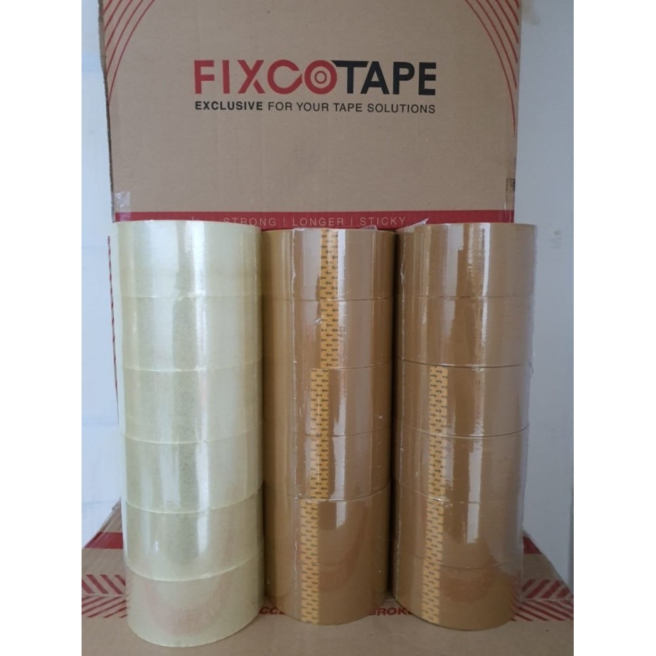 

Sale 6 Pcs/Slop Lakban 2Inch Bening/Cokelat 48Mm X 90Y Harga Promo Murahhhh