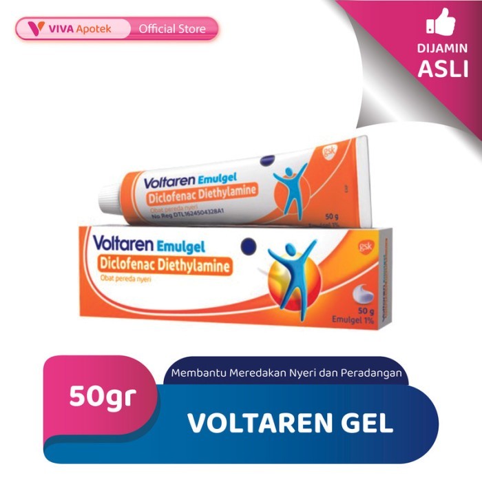 Voltaren Gel Membantu Meredakan Nyeri dan Peradangan (50 Gram)