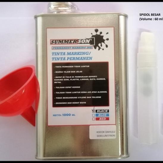 

Tinta Refill Spidol Permanen Summerson 1 Liter