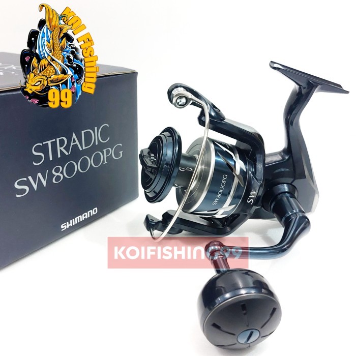 REEL SHIMANO 2024 STRADIC SW 8000PG ORIGINAL GARANSI RESMI BEST SELLER