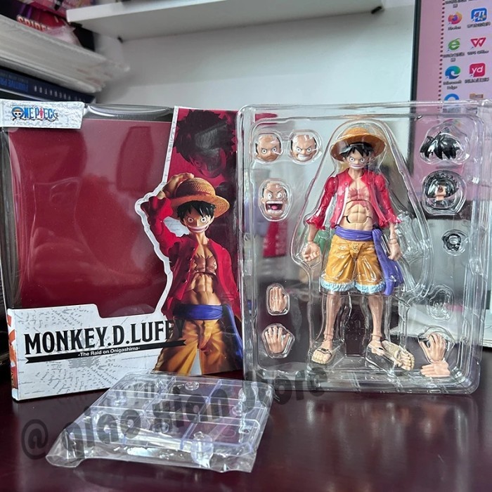 Shf One Piece Monkey D Luffy Kws Action Figure