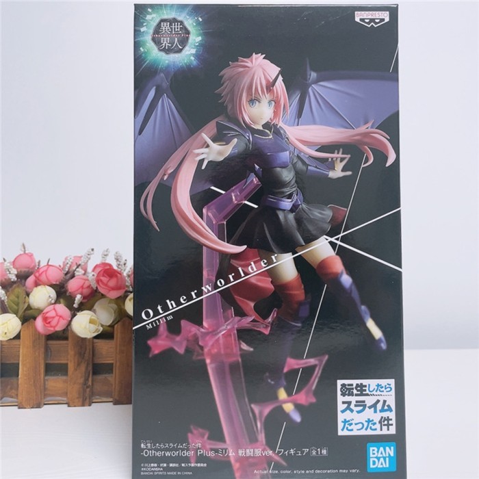Action Figure Anime Rimuru Tempest Otherworlder Plus Ver.2 Tensura Bandai Banpresto