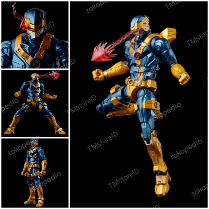 Action Figure Sentinel Fighting Armor Cyclops Diecast