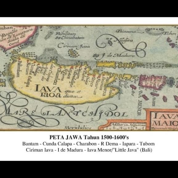

Peta Jawa Thn 1500-1600 Indah Kuno