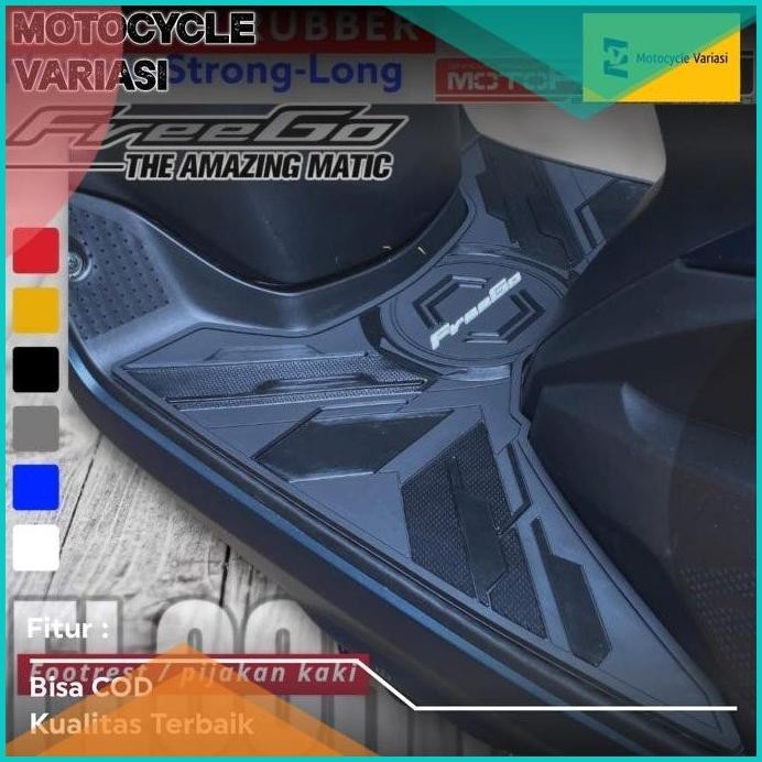 Karpet pijakan kaki yamaha New FREEGO 125 premium 8JVLZ4 suku cadang