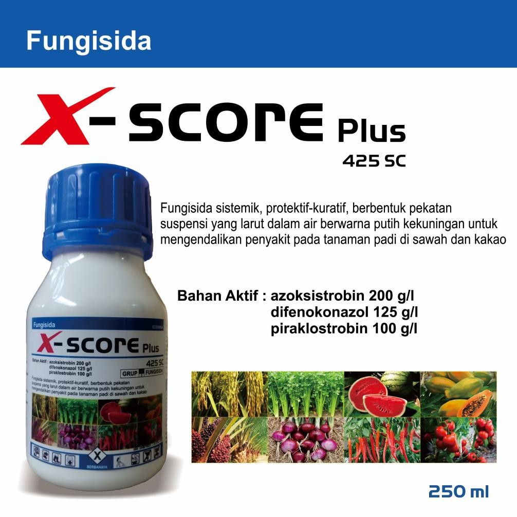 Berkualitas Fungisida X -Score Plus 425Sc 250Ml Sale