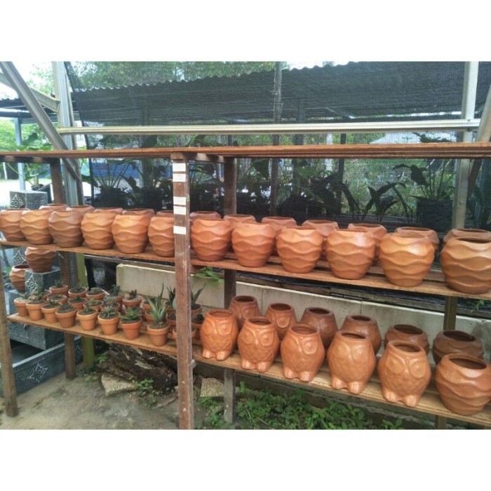 Han Pot Gerabah Tanah Liat Besar