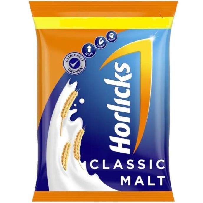 

best seller] HORLICKS CLASSIC MALT 500GR REFILL PACK / Minuman Kesehatan