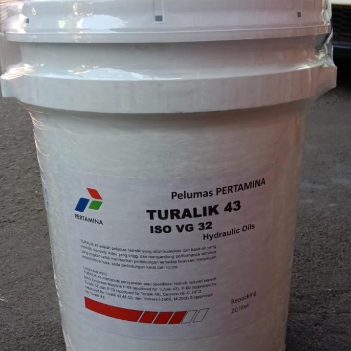 Oli !! Oli Hidrolik Pertamina Turalik 43