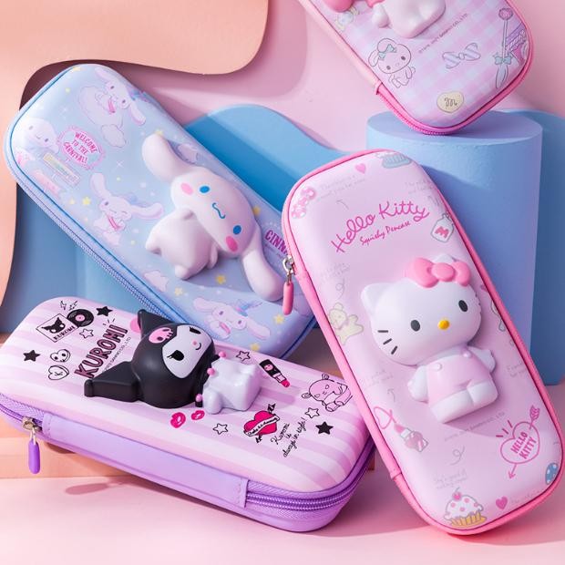 

m-4 Kotak Alat Tulis Siswa Multi-fungsi Kotak Pensil Anak-anak Tas Pensil Dekompresi Kotak Pensil Lapisan Tunggal / Ganda Berkualitas