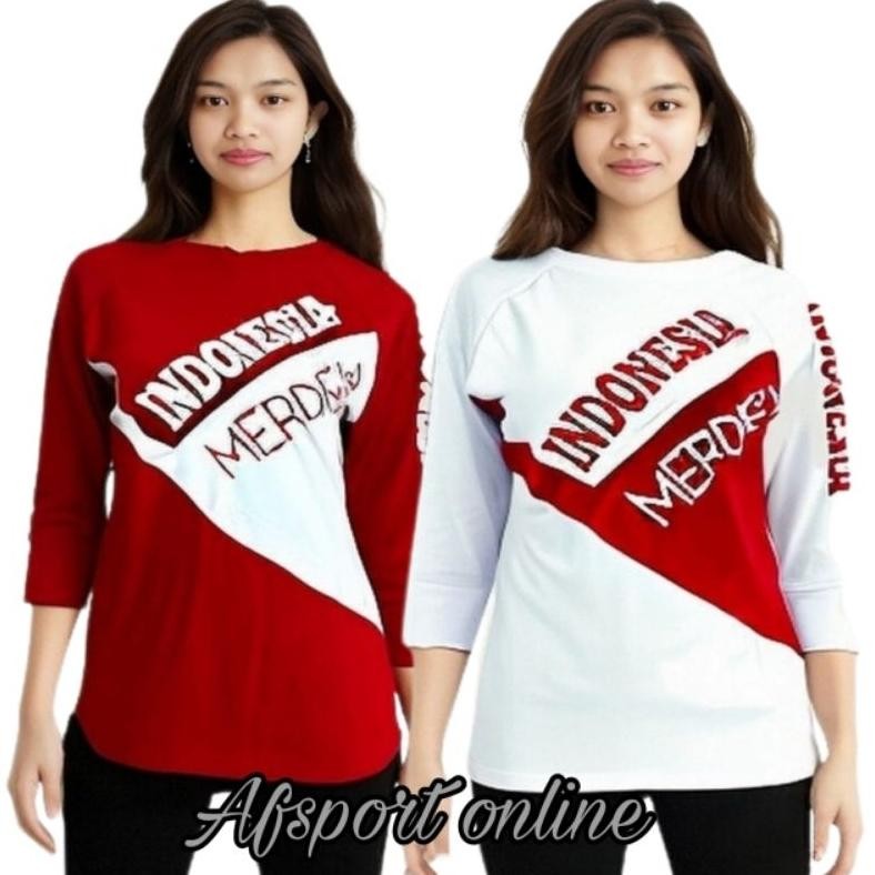 Kualitassuper Kaos Merah Putih Spesial 17 Agustus Bisa Buat Seragaman Sale