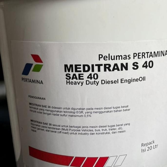 Oli  Oli Mesin Diesel Pertamina Meditran S40 Sae 40