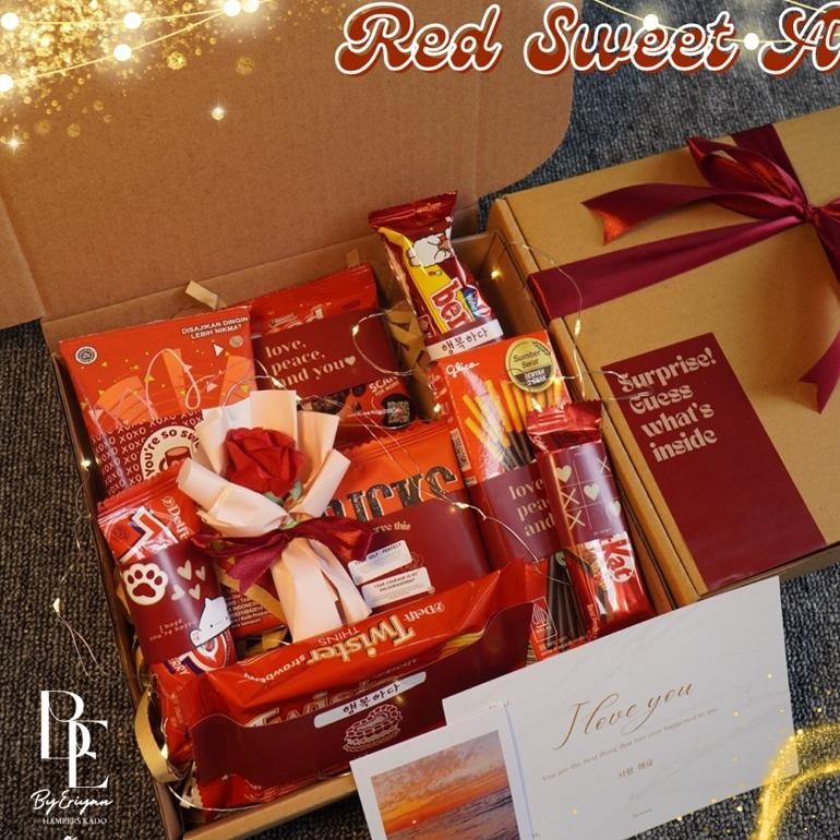 

Promo! Hampers Snack Box Set Kado Jajan Gift Box Makanan Minuman Makanan Ringan Ulang Tahun Valentine Wisuda Anniversary Sempro Hari Guru Bestie Crush Pacar Red Sweet Series Food Terlaris