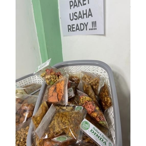 

g-24 PAKET USAHA 30rb GET 20 BUNGKUS CEMILAN Terlaris