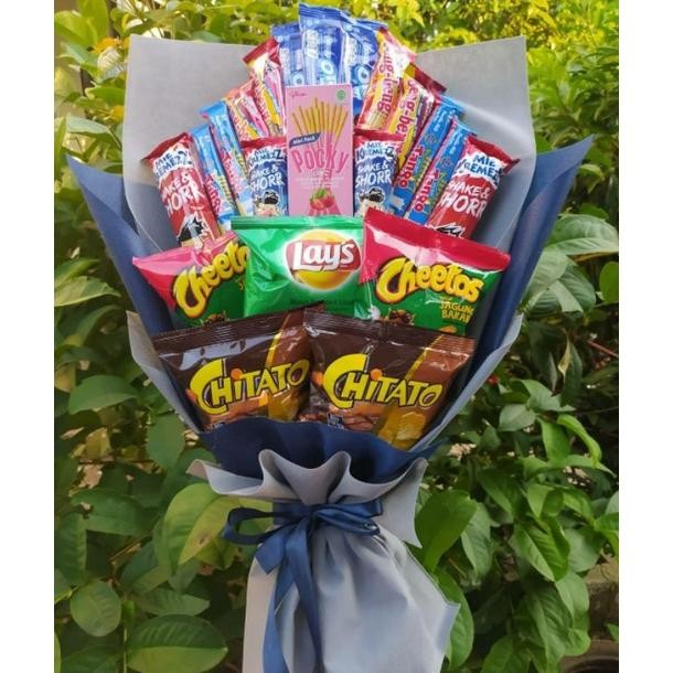 

dh-68 Buket Snack BIG KEREN PREMIUM/paket/bingkisan Snack Ulang Tahun/Ultah/ Wisuda/Kado/Hadiah Berkualitas