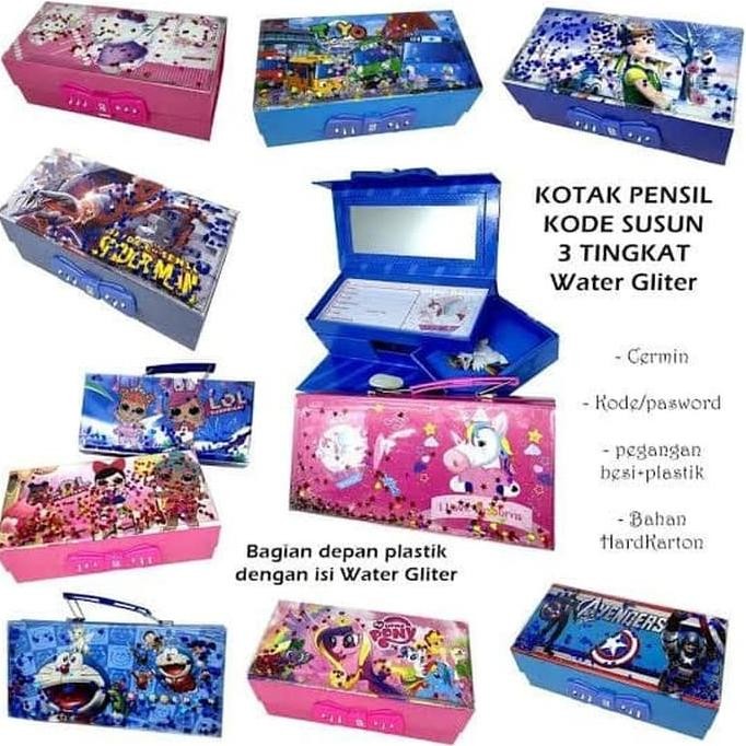 

t-56 Tempat Pensil Bertingkat Dengan Kode PIN Hemat