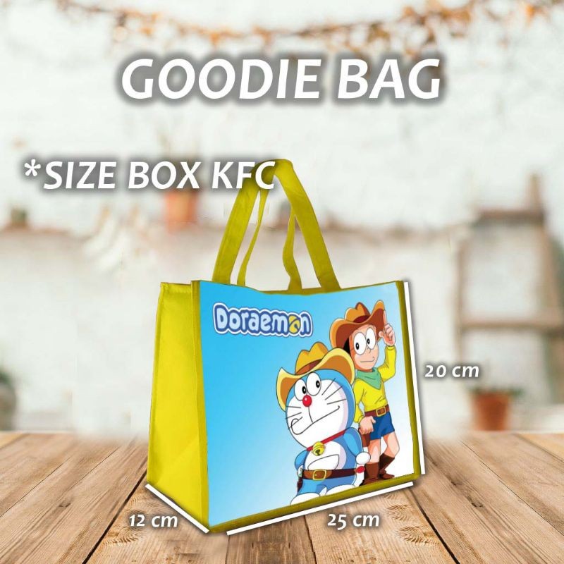 

TAS GOODIE BAG GAMBAR DORAEMON TAS GOODIE BAG SERBA GUNA TAS TASYAKURAN TAS ULANG TAHUN ANAK(ULTAH) TAS KADO SUNATAN AQIQAH TAS BELANJA TAS TEMPAT MAKAN ANAK TAS SERBA GUNA