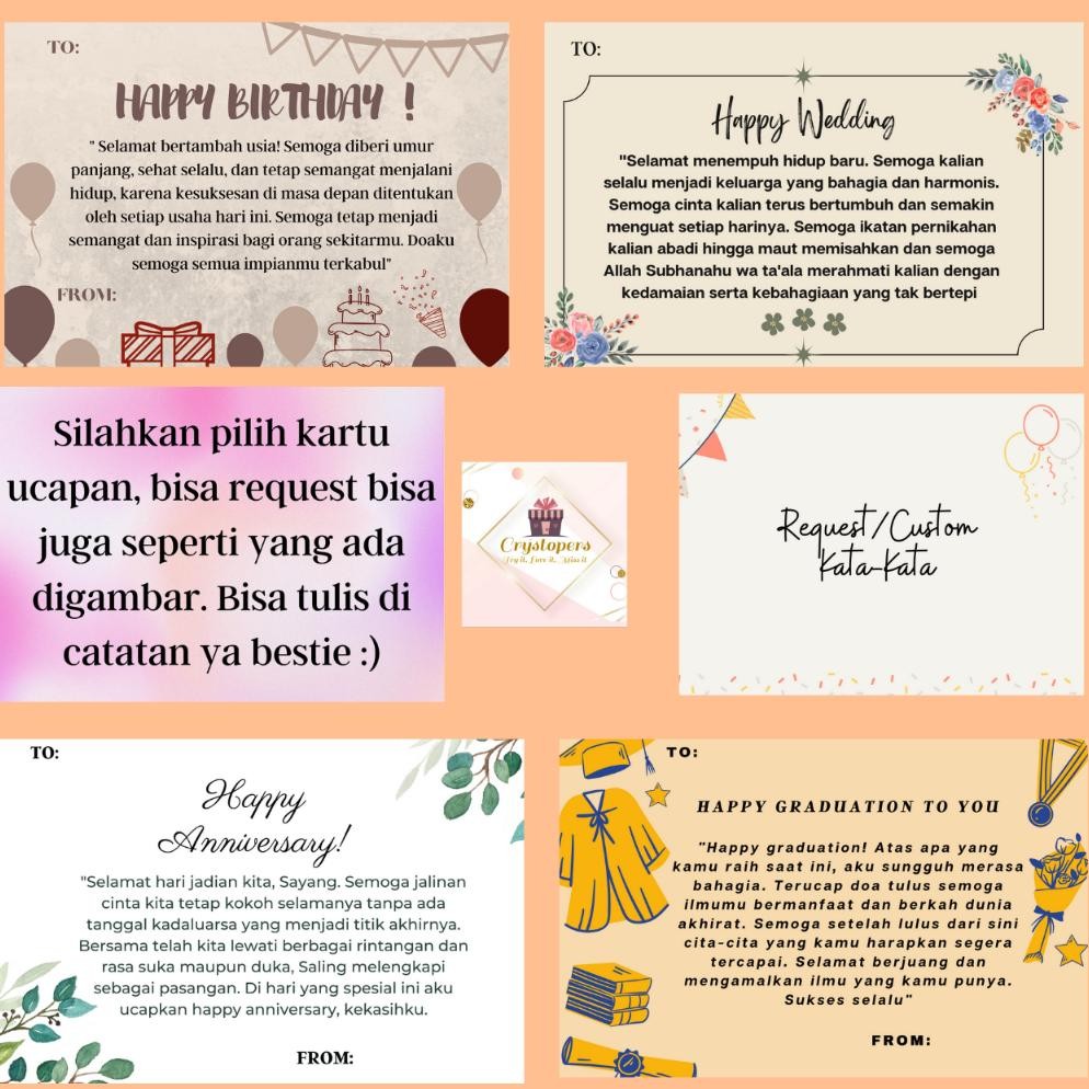 

ZAI-2530 KADO GEBETAN/ PACAR (BEBAS REQUEST TEMA ACARA: ULANG TAHUN,WISUDA,LEBARAN, DLL) | KADO GEBETAN COKLAT | KADO ROMANTIS Original