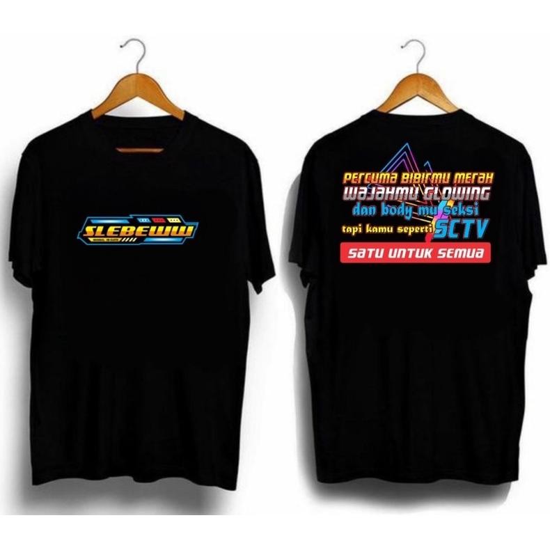 Promo Kaos Slebeww Seperti Sctv Cotton Combed 30S