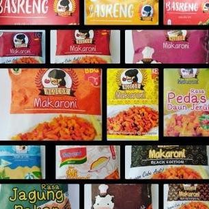 

d-54 PAKET USAHA B RESELLER MAKARONI NGOCOR (30 pcs 15RASA) Viral