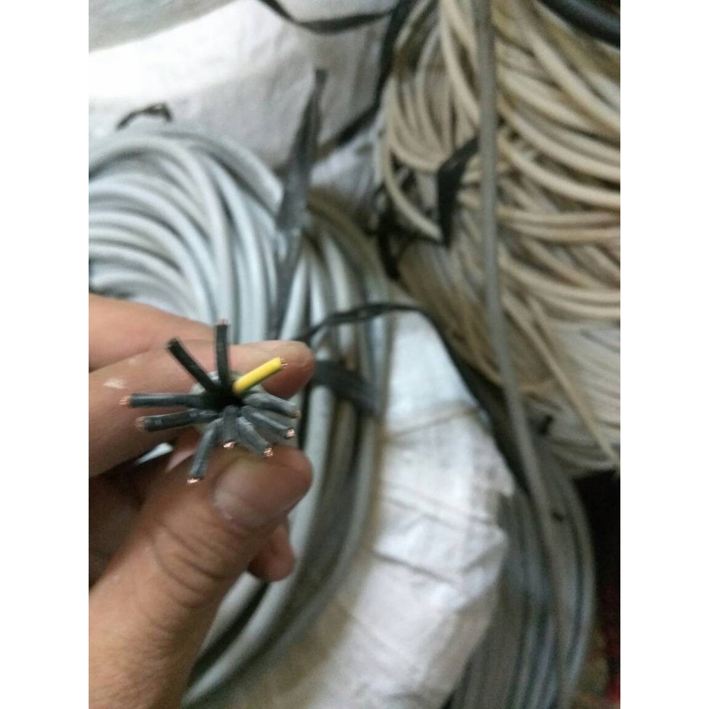 Kabel Kontrol Serabut YSLY-JZ 10x0,75 10x0.75 mm Meteran