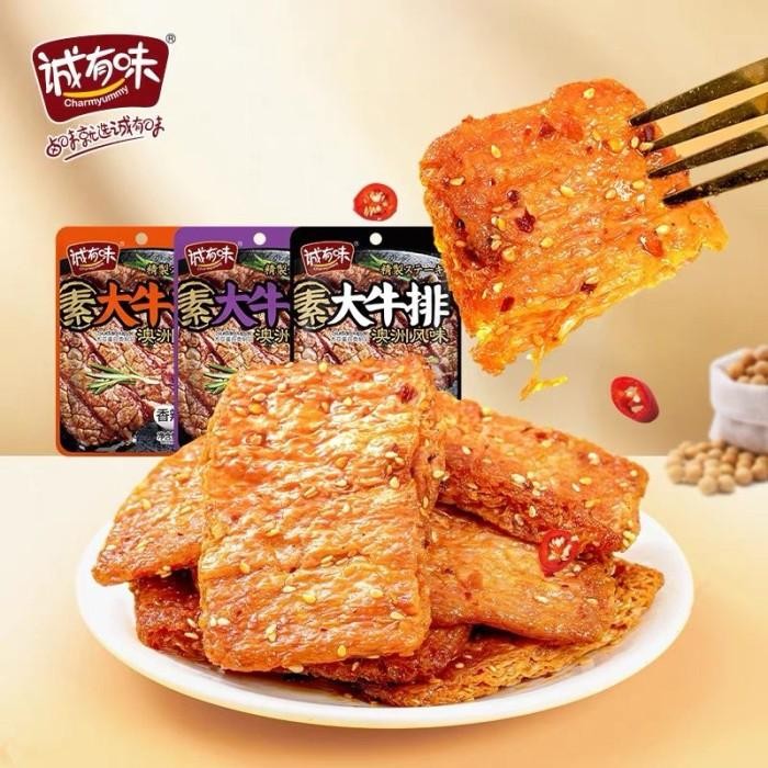 

(HALAL) Snack Vegetarian 32g Steak Sapi Che Kualitas Terbaik