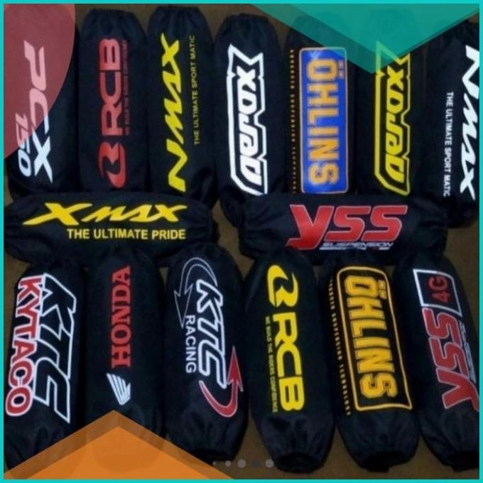 Grosir sarung Shock cover Shockbreaker WP HRC RCB NMAX ADV PCX AEROX 8