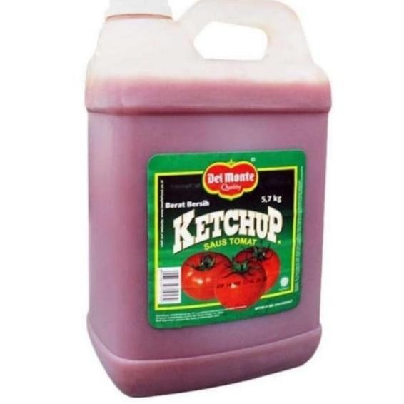 

Delmonte Saus Tomat Galon 5.7Kg Khusus Instant Kurir
