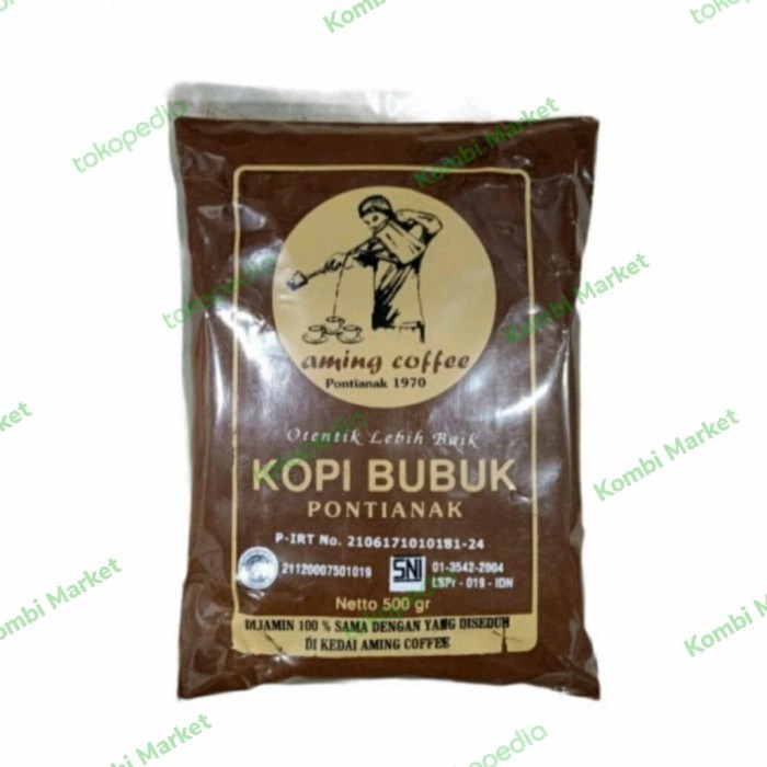 

Kopi Bubuk Aming 500Gr Kopi Bubuk Robusta Pontianak