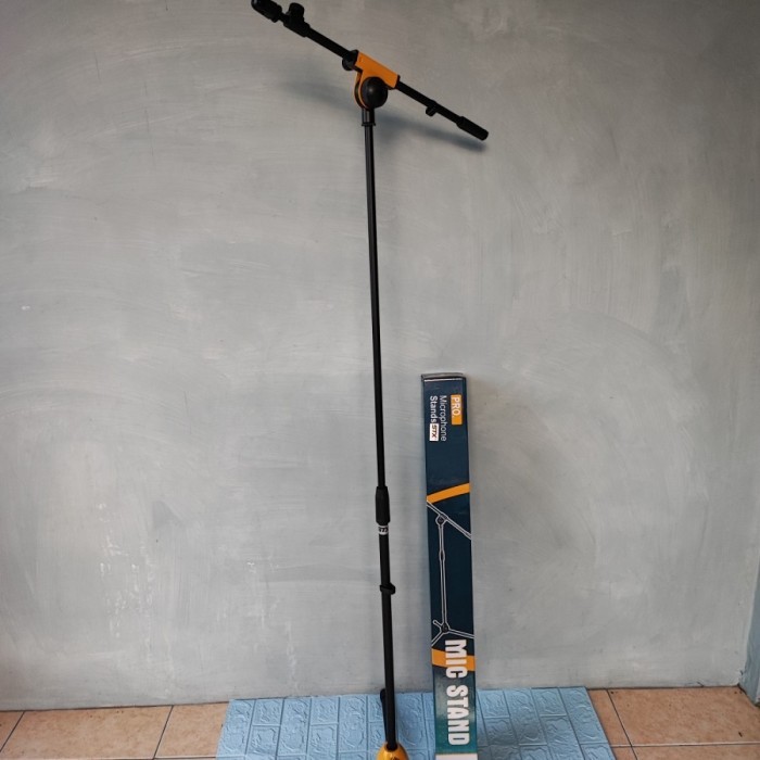 Ready Stand Cagak Mic Panjang STX Mik Full Besi Tripod Stand Microphone Besi