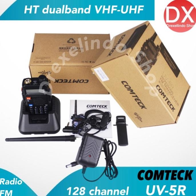 HT Comteck UV-5R Dual Band VHF - UHF Radio FM