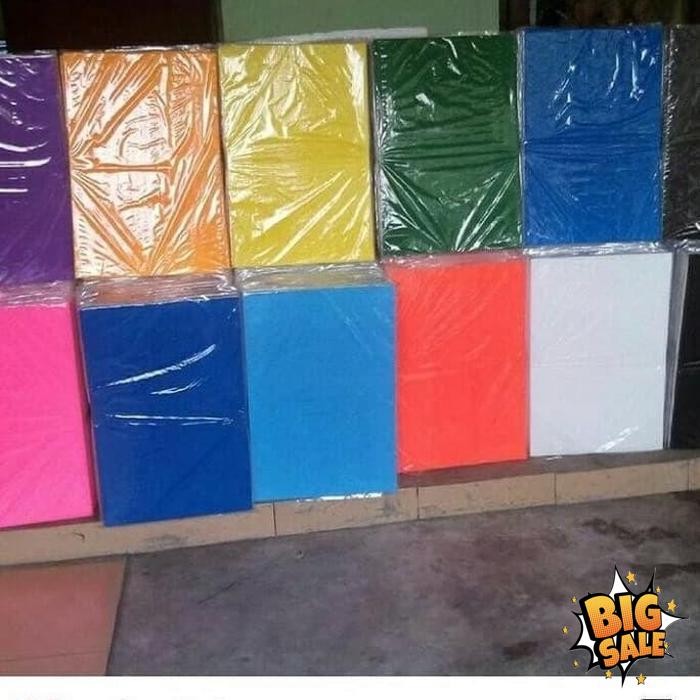 

Best Seller Styrofoam Warna Ukuran 40*60*1,5Cm / Sterofom Prakarya/Meding Bahan Bermutu