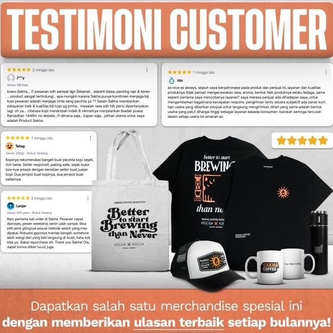 

Kopi Arabika Malabar Jawa Barat Arabica Coffee Beans 500Gr Biji Bubuk