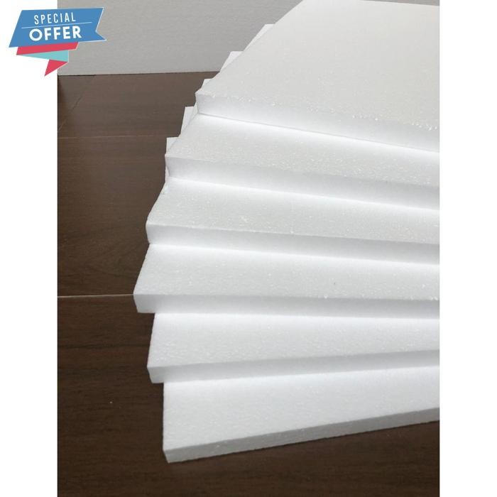

Baru Styrofoam Lembaran 100 X 50 X 2Cm Lembaran Packing Lembaran Dekorasi Papan Styrofoam / Ekspedisi Bahan Bermutu