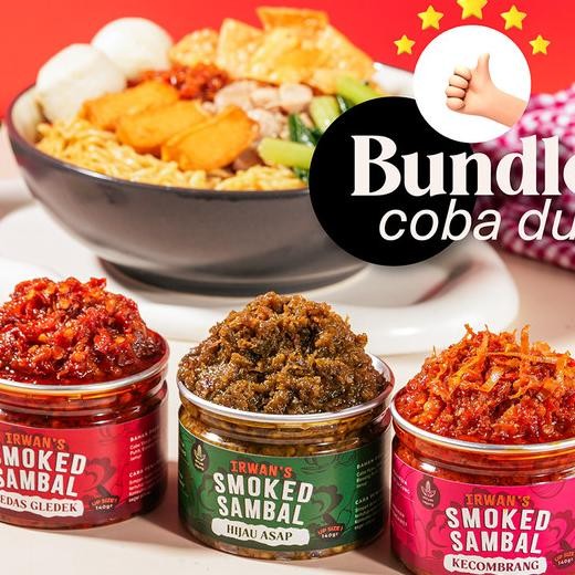 

Smoked Sambal Bawang 3In1 Kecombrang Pedas Gledek Hijau