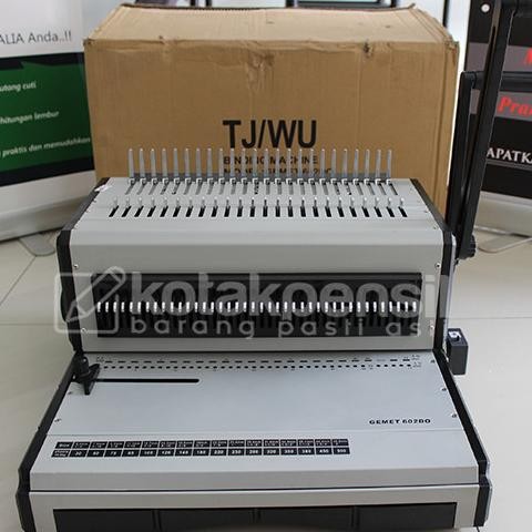 

MESIN JILID 2 IN 1 GEMET 602 DO (KAWAT & PLASTIK, F4) ORIGINAL DAN TERPERCAYA