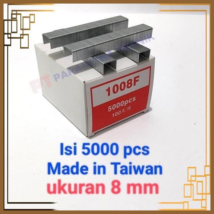 

[PMT] ISI STAPLES TEMBAK 8 MM / REFILL STAPLER GUN 8MM ISI 5000 PCS TAIWAN