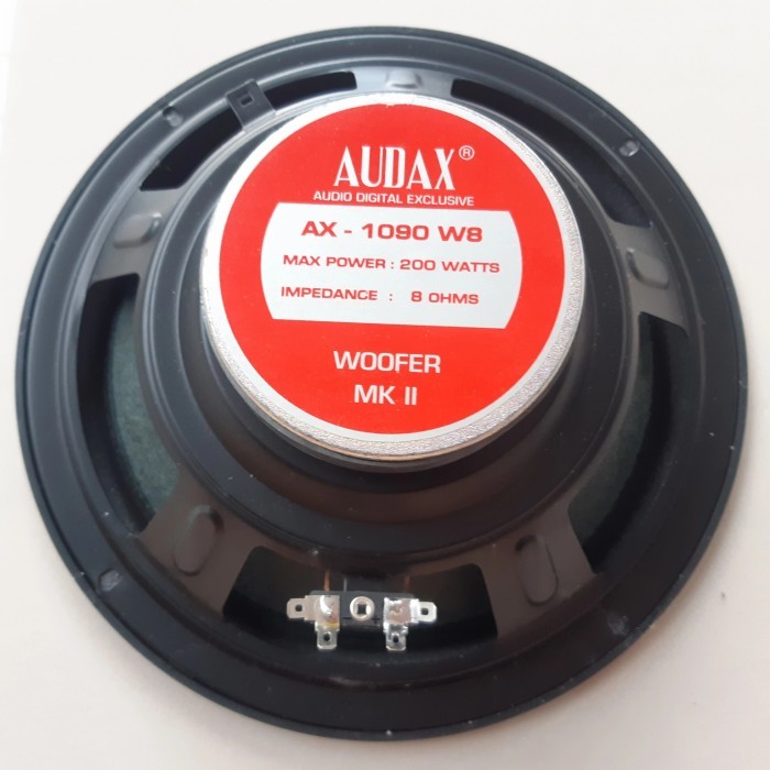 SPEAKER 10 INCH WOOFER AUDAX 200 WATT ORIGINAL ASLI 10IN 10" AUDAX