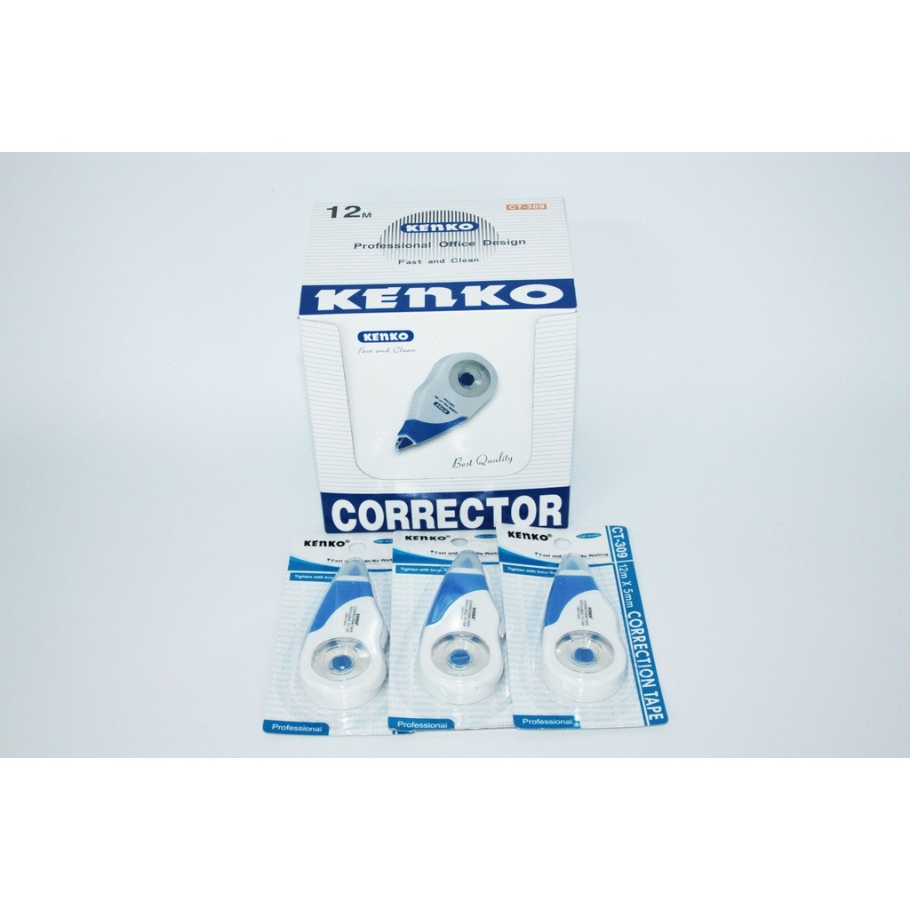 

Correction Tape Kenko CT-309 Ukuran 5mm x 12M