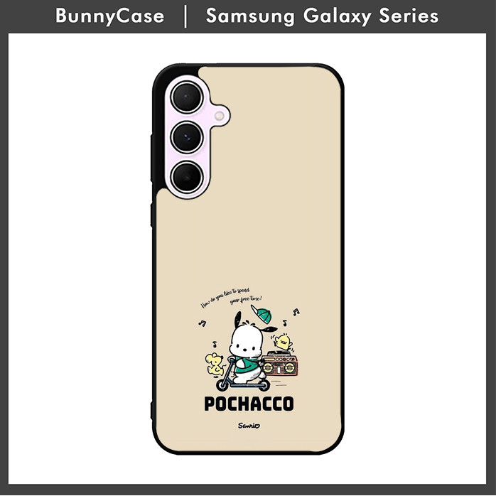 Case Casing Samsung Galaxy A55 A35 A25 A15 A54 A34 A24 A14 A73 A53 A33 A23 A13 5G Pochacco Sanrio LZ