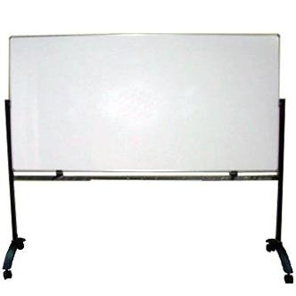 

TERBARU - Whiteboard Stand 2 Muka Magnetic Sakura 120 x 240 cm