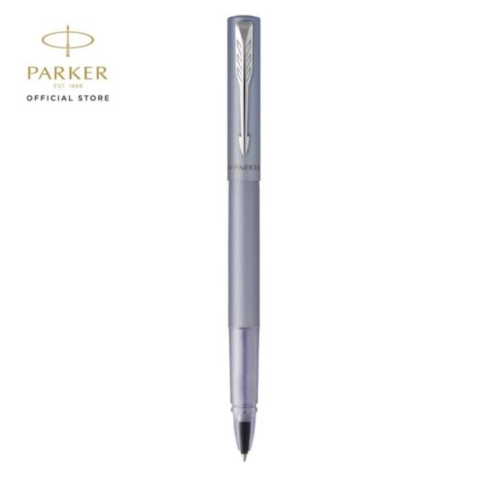 

TERBARU - pulpen parker vector II XL silver roller ball