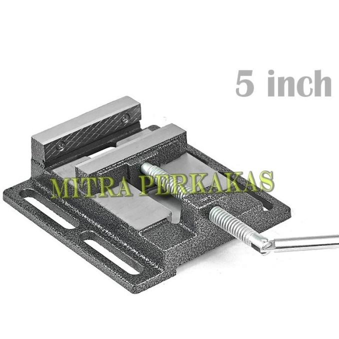 Sellery Ragum 5 inch, Ragum Catok Untuk Stand Bor Jepitan Dudukan Bor