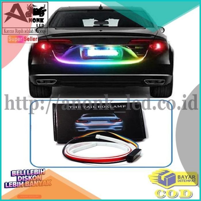 Lampu LED Bagasi Mobil Truk Bus 120cm 60 LED/Lampu Belakang Bagasi RGB
