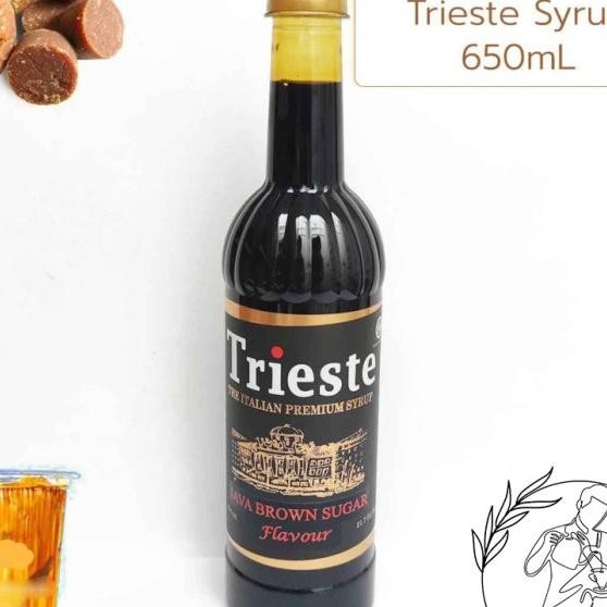 

650Ml Java Brown Sugar Trieste Syrup Sirup Kopi Coffee- Gula Aren Jawa