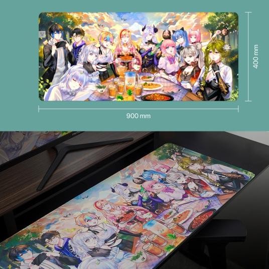 Fantech X MAHA5 Exclusive Lited Edition Mouse Gang Wireless Mousepad Deskmat