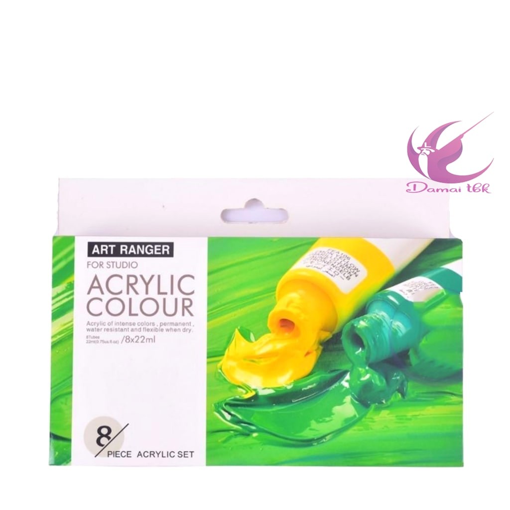 

Art Rangers Reguler Acrylic Paint Set 8 X 22Ml